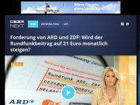 Bild zum Artikel: Forderung von ARD und ZDF: Soll der Rundfunkbeitrag auf 21 Euro monatlich steigen?