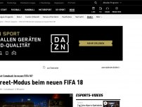 Bild zum Artikel: FIFA Street-Modus in FIFA 18