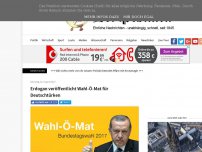 Bild zum Artikel: Erdogan veröffentlicht Wahl-Ö-Mat für Deutschtürken