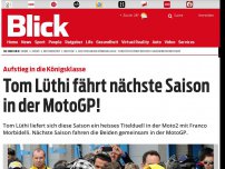 Bild zum Artikel: Aufstieg in die Königsklasse: Tom Lüthi fährt nächste Saison in der MotoGP!
