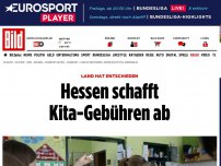 Bild zum Artikel: Zeitung berichtet - Hessen schafft Kita-Gebühren ab
