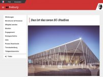 Bild zum Artikel: Das ist das neue SC-Stadion | SC Freiburg