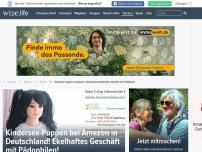 Bild zum Artikel: Kindersex-Puppen bei Amazon in Deutschland! Ekelhaftes Geschäft mit Pädophilen!