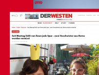 Bild zum Artikel: Seit dem Nachmittag fehlt von ihnen jeden Spur - zwei Mädchen aus Herne werden vermisst