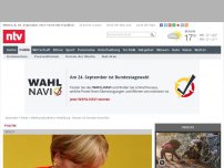 Bild zum Artikel: Wahlkampfauftritt in Heidelberg: Merkel mit Tomaten beworfen