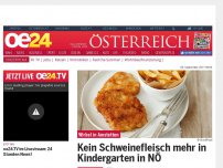 Bild zum Artikel: Kein Schweinefleisch mehr in Kindergarten in NÖ