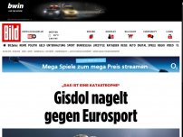Bild zum Artikel: „Das ist eine Katastrophe“ - Gisdol nagelt gegen Eurosport