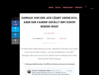 Bild zum Artikel: Gunnar von der AfD fährt gerne BVG, aber der Fahrer gefällt ihm schon wieder nicht