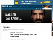 Bild zum Artikel: Haushaltsausschuss: Wie sich der Bundestag auf die AfD vorbereitet