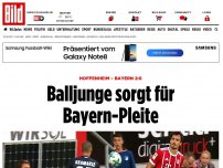 Bild zum Artikel: Hoffenheim – Bayern 2:0 - Balljunge sorgt für Bayern-Pleite