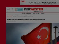 Bild zum Artikel: Diplomatie: Türkei gibt offizielle Reisewarnung für Deutschland heraus