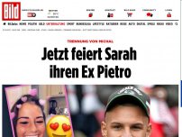 Bild zum Artikel: Trennung von Michal - Jetzt feiert Sarah  ihren Ex Pietro