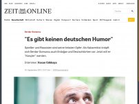 Bild zum Artikel: Serdar Somuncu: 'Es gibt keinen deutschen Humor'