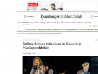 Bild zum Artikel: Konzert im Stadtpark: Rolling Stones schreiben in Hamburg Musikgeschichte