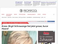Bild zum Artikel: Krass: Birgit Schrowange hat jetzt graue, kurze Haare!