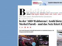 Bild zum Artikel: In der 'ARD Wahlarena': Azubi bietet Merkel Paroli - und das Netz feiert ihn!