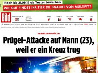Bild zum Artikel: In Berlin-Neukölln - Attacke auf Mann (23), weil er ein Kreuz trug 