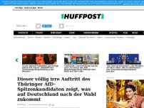 Bild zum Artikel: Dieser völlig irre Auftritt des Thüringer AfD-Spitzenkandidaten zeigt, was auf Deutschland nach der Wahl zukommt