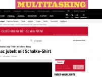 Bild zum Artikel: Kolasinac trifft - und jubelt mit Schalke-Shirt