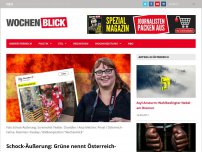 Bild zum Artikel: Schock-Äußerung: Grüne nennt Österreich-Fahnen „Brennmaterial“