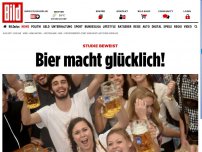 Bild zum Artikel: Studie beweist - Bier macht glücklich!