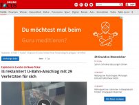 Bild zum Artikel: Mehrere Verletzte - Explosion in Londoner U-Bahn