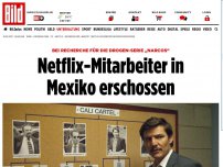Bild zum Artikel: Bei Recherche für „Narcos“ - Netflix-Mitarbeiter in Mexiko erschossen