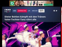 Bild zum Artikel: Dieter Bohlen kämpft mit den Tränen: Vater-Tochter-Tanz rührt alle
