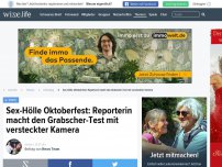 Bild zum Artikel: Sex-Hölle Oktoberfest: Reporterin macht den Grabscher-Test mit versteckter Kamera