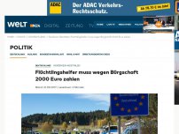Bild zum Artikel: Nordrhein-Westfalen: Flüchtlingshelfer muss wegen Bürgschaft 2000 Euro zahlen