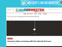 Bild zum Artikel: Unfassbare Zahlen aus Duisburg: AfD holt in Marxloh 30 Prozent