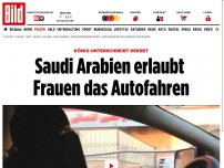 Bild zum Artikel: König unterschreibt Dekret - Saudi Arabien erlaubt Frauen das Autofahren