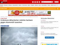 Bild zum Artikel: Ansgar Mayer - Erzbistum-Mitarbeiter möchte Sachsen gegen Atommüll tauschen