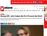 Bild zum Artikel: Bundestagswahl: Genug AfD - jetzt haben die 87,4 Prozent das Wort!