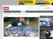 Bild zum Artikel: 2,74 Meter langer Fisch: Hobbyfischer angelt Riesen-Wels