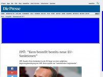 Bild zum Artikel: Kern: EU besorgt wegen möglicher Regierungsbeteiligung der FPÖ