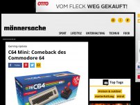 Bild zum Artikel: C64 Mini: Comeback des kultigen Commodore 64 | Männersache
