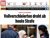 Bild zum Artikel: In Österreich - Burka-Verbot gilt ab heute