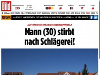 Bild zum Artikel: Auf offener Straße - Mann (30) stirbt nach Schlägerei!