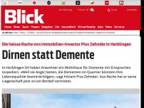 Bild zum Artikel: Die heisse Rache von Immobilien-Investor Pius Zehnder in Herblingen: Dirnen statt Demente