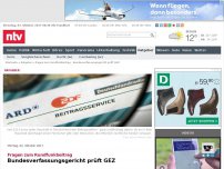 Bild zum Artikel: Rundfunkbeitrag auf Prüfstand: Bundesverfassungsgericht prüft GEZ