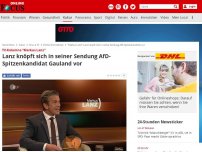 Bild zum Artikel: TV-Kolumne 'Markus Lanz' - Lanz knöpft sich in seiner Sendung AfD-Spitzenkandidat Gauland vor