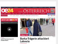 Bild zum Artikel: Burka-Trägerin attackiert Lehrerin