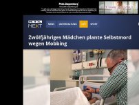 Bild zum Artikel: Zwölfjähriges Mädchen plante Selbstmord wegen Mobbing