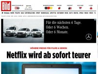 Bild zum Artikel: Preiserhöhung - Netflix wird ab sofort teurer