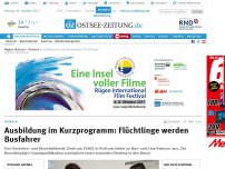 Bild zum Artikel: Ausbildung im Kurzprogramm: Flüchtlinge werden Busfahrer