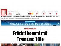 Bild zum Artikel: Torwart-Talent - Früchtl kommt mit Tram und Tüte