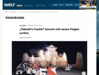 Bild zum Artikel: Japanische Kult-Show: 'Takeshi's Castle' kommt mit neuen Folgen zurück