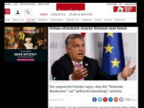 Bild zum Artikel: Orban attackiert erneut Brüssel und Soros