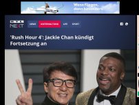 Bild zum Artikel: 'Rush Hour 4': Jackie Chan kündigt Fortsetzung an